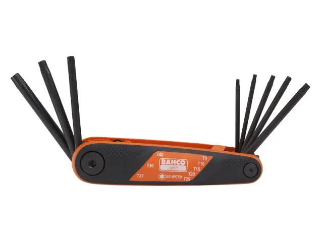 Набор оксидированных шестигранников под винты TORX® BE-8975B