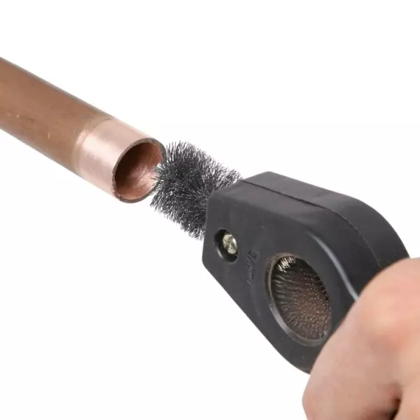 Щетка ​4 в 1, для внешней и внутренней стороны труб, 1/2" и 3/4"