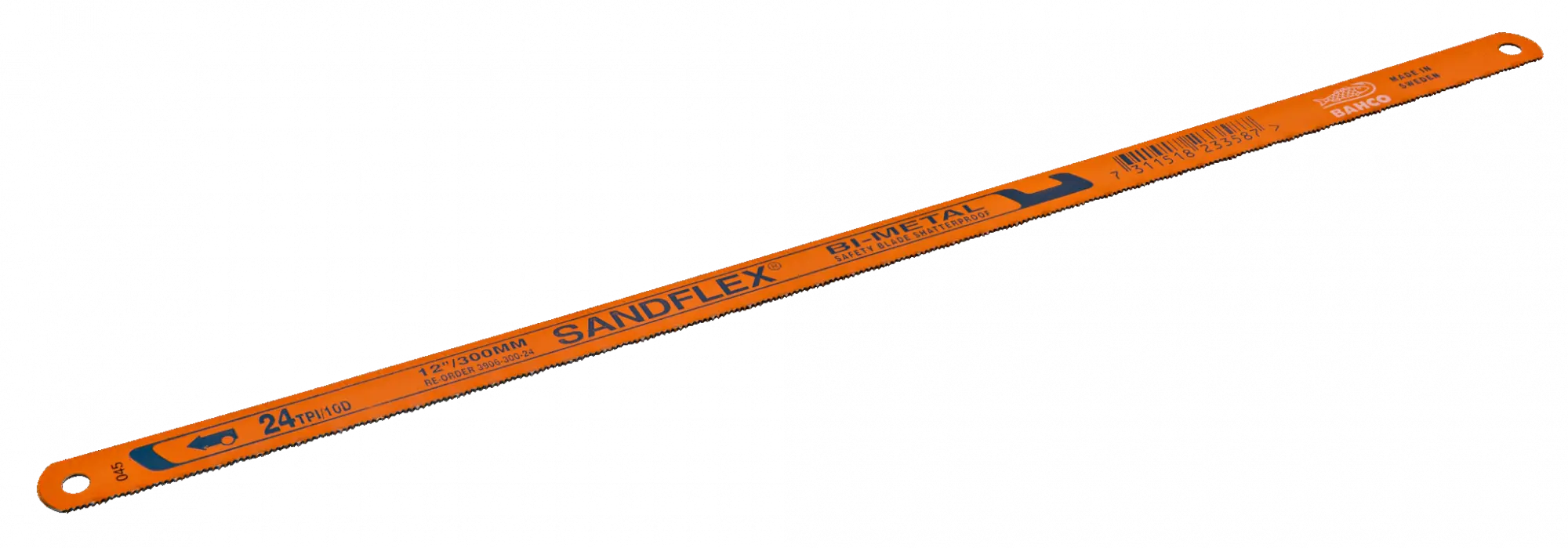 Биметаллические ножовочные полотна Bahco Sandflex 3906 (пластиковый бокс 10 шт)