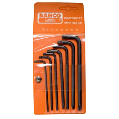 Набор оксидированных шестигранников под винты TORX® TR 1986TORX/7T