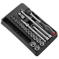 3/8' SOCKET MOD 6PT MM J.360 20PC Facom MOD.J360-36