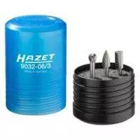 HAZET-9032-06/3, Набор твердосплавных фрез 6 мм