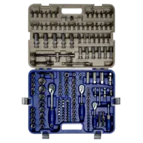 Набор ударных головок 1/4" – 3/8" – 1/2", 172 шт.