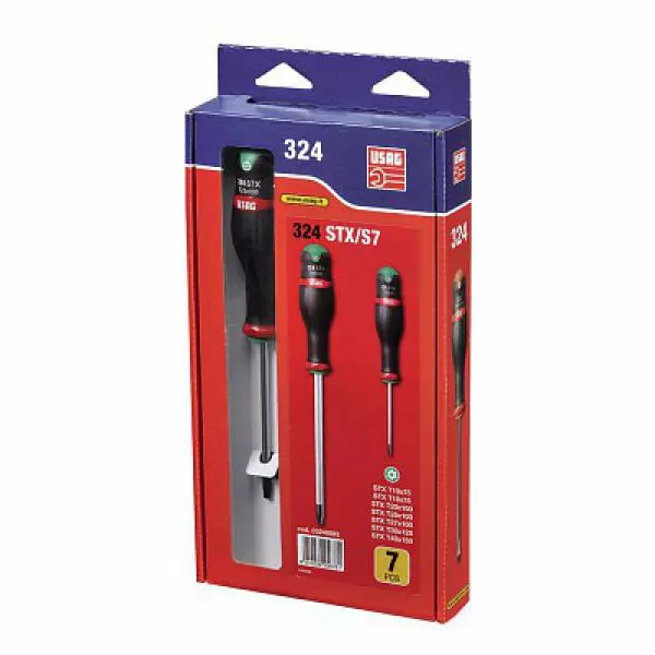 Набор из 7 отверток для антивандальных винтов TORX® 324 STX/S7 U03240662
