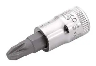 Торцевая головка с отверткой под винты Pozidriv® 6709PZ