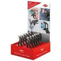 Дисплей укомплектованный, 12 пр., COBRA® XS клещи переставные KN-8700100