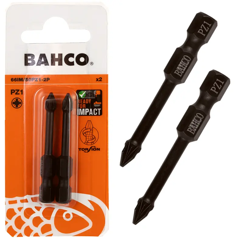 Ударные биты 1/4" Impact под шлиц Pozidriv, 50 мм 66IM
