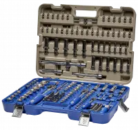 Набор ударных головок 1/4" – 3/8" – 1/2", 172 шт.