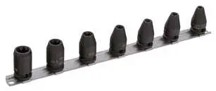 3/8 Набор торцевых головок под винты E TORX® , 7 штук K7401TORX-E-S7
