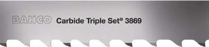 Ленточная пила для литейного производства 3869 Carbide Triple Set®