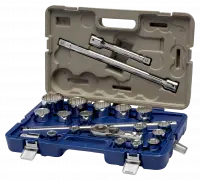 Набор сдвоенных шестигранных головок 3/4", 21 шт., 19–50 мм