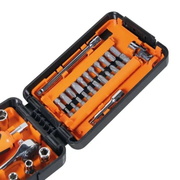 Набор из 11 головок Gear Lock, 21 бит и 7 принадлежностей