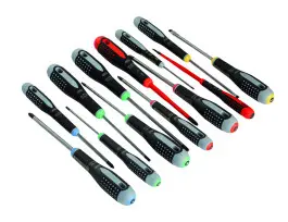 Набор отвёрток ERGO™ Slotted/Phillips/Pozidriv/TORX® с обрезиненной рукояткой — 13 шт BE-9879