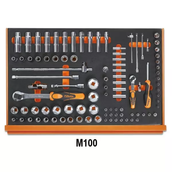 Набор из 215 инструментов в ложементах из пеноматериала ЭВА
