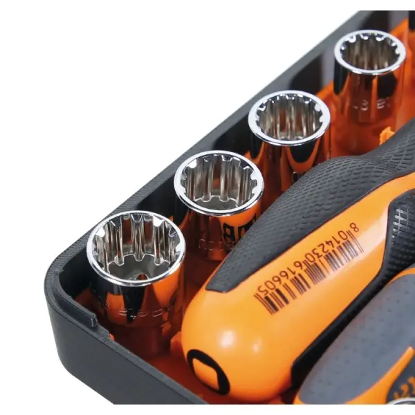 Набор из 11 головок Gear Lock, 21 бит и 7 принадлежностей