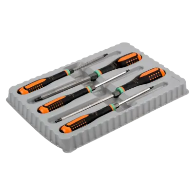 Набор ударных отверток, картонная коробка. Для винтов TORX® , шестигранников BE-9885TB