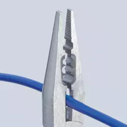 Плоскогубцы для монтажа проводов хромированные 160 mm (арт. KN-1305160T)