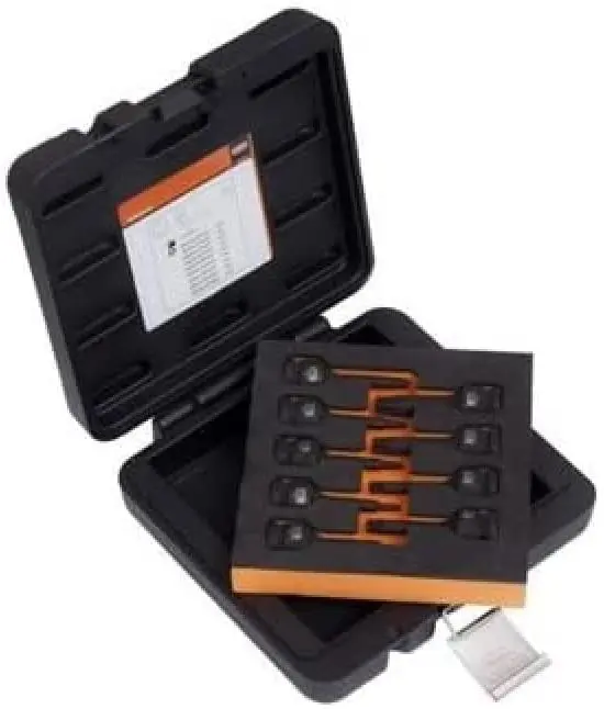 1/2"Набор ударных торцевых головок под винты TORX®. 9 шт BBR203P9