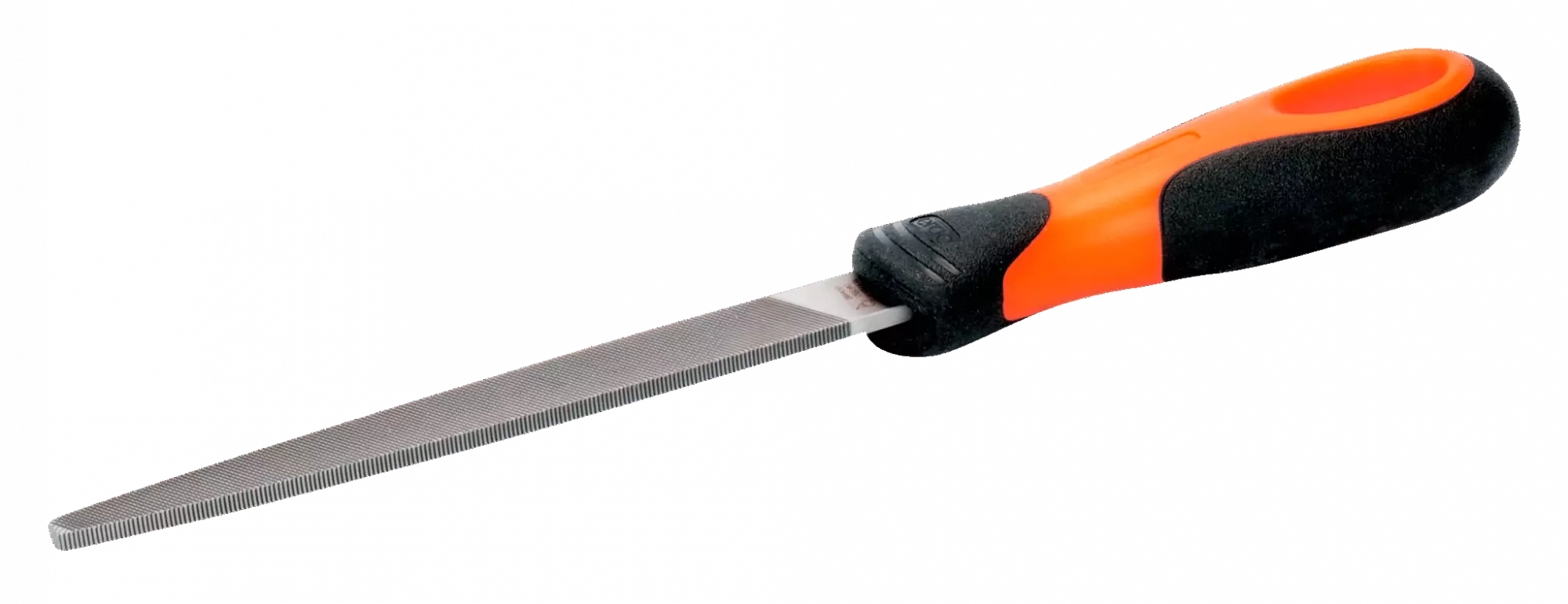 Плоские напильники со скругленными ребрами Bahco ERGO™ 1-110 (с рукояткой)