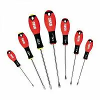 Hабор из 7 отверток для плоских винтов и крестообразных PHILLIPS® 322 SH7 U03220254