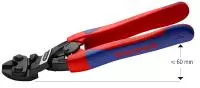 Изогнутый компактный болторез CoBolt® в блистере Knipex KN-7122200SB