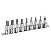 E032936 ЭКСПЕРТНЫЙ набор торцевых головок 1/2" Torx - 9 штук