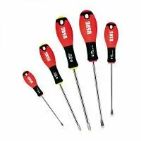 Hабор из 5 отверток для плоских винтов и крестообразных PHILLIPS® 322 SH5 U03220253