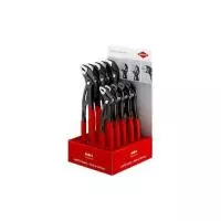 Дисплей укомплектованный, 10 пр., COBRA® клещи переставные KN-8701250 (5 шт), KN-8701300 (5 шт)