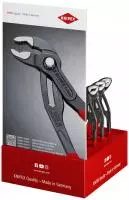 Дисплей укомплектованный, 10 пр., COBRA® клещи переставные KN-8701180
