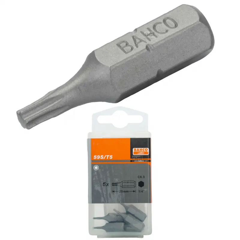Торсионные биты 1/4" Torsion под шлиц TORX® 60T