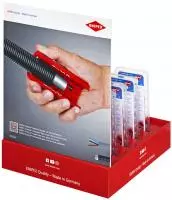 Дисплей укомплектованный, 10 пр., TwistCut® труборез-стриппер KN-902202SB