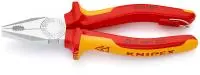 Плоскогубцы комбинированные хромированные 180 mm (KN-0306180T, KN-0306180T)