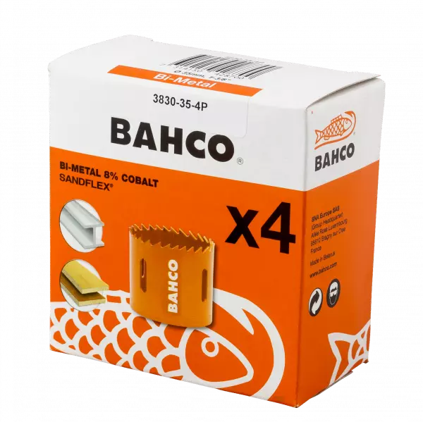 Кольцевые биметаллические пилы Sandflex®, 4 шт в упаковке 3830-32-4P