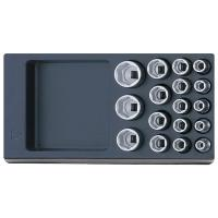 Набор торцовых головок 1/2" в пластиковом вкладыше, STAHLWILLE, 96838112, ES 52/17