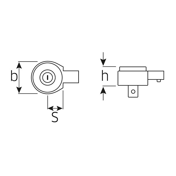 Сменная трещотка 3/4", STAHLWILLE, 58250100, 735/100