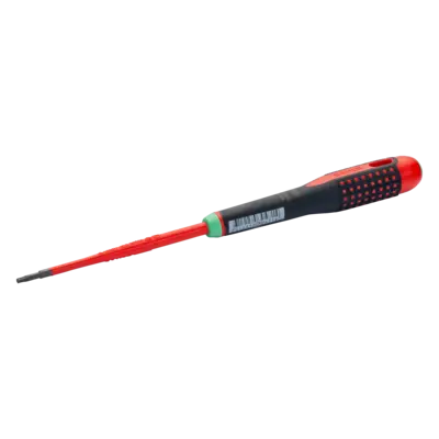 Изолированные отвертки ERGO™ под винты TORX® с тонким стержнем. Под винты TORX® BE-8910SL - BE-8930SL