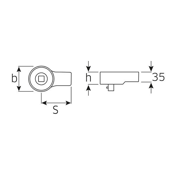 Сменная трещотка 3/4", STAHLWILLE, 58250080, 735/80