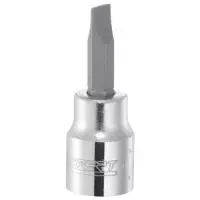 E030911 EXPERT 3/8" гнезда для отверток с шлицевой головкой