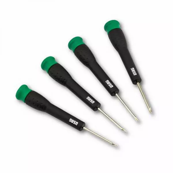 Набор из 4 прецизионных отверток для винтов TORX® 341 SH4TX U03410017