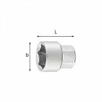 Короткие шестигранные головки 235 1/4 ERN U02350710