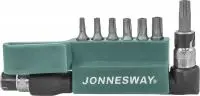 S08H2ST8S Комплект вставок-бит 1/4"DR T-TORX®, T10H-T40H, c Г-образным приводом, 8 предметов