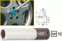 HAZET 904SLG-17, Головка торцевая для ударных, механизированных гайковертов (6-гр.)