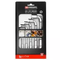 SET OF 5 PIPE WRENCHES 76 Facom 76.J5PB