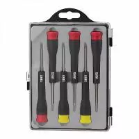 Hабор из 6 прецизионных отверток для плоских винтов и винтов PHILLIPS® 341 SH6 U03410018