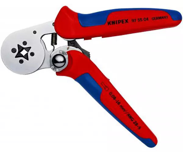 Пресс-клещи для опрессовки, квадратный обжим KNIPEX 97 55 04 KN-975504