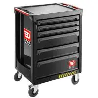 ROLL.M3A SAFETY 6 DRAWERS BLACK Facom ROLL.6NM3AS