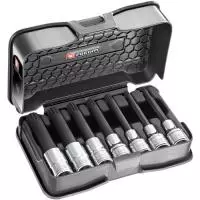 1/2' BIT SOCKET SET XZN LONG M6-M18 Facom SVL.J7APB