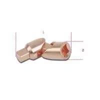Головка торцевая двеннадцатигранная искробезопасная 1/2'' 25мм