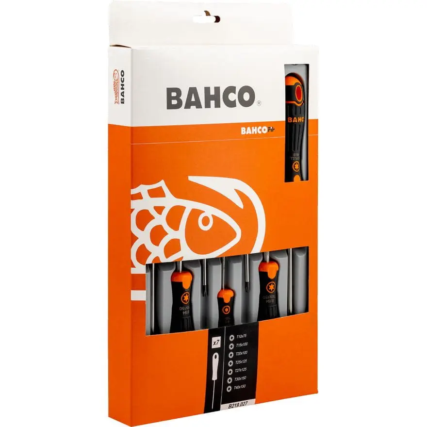 Набор отверток BahcoFit , 7шт. Под винты TORX® B219.027