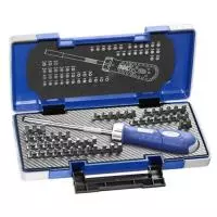 E160804 EXPERT 1/4" набор для завинчивания с револьверной отверткой – 59 шт.